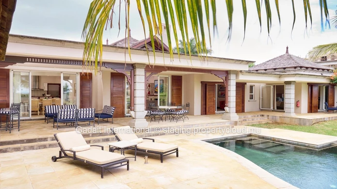 Villa meublée avec vue collines et mer à vendre | Heritage Valriche – Bel Ombre