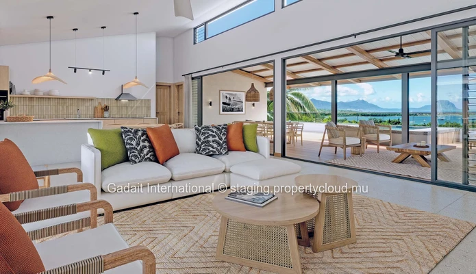 Elegant penthouse in Rivière Noire, top-of-the-range amenities and serenity