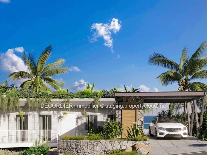 Sublime villa avec vue sur une des plus belles Baie de l'île Maurice