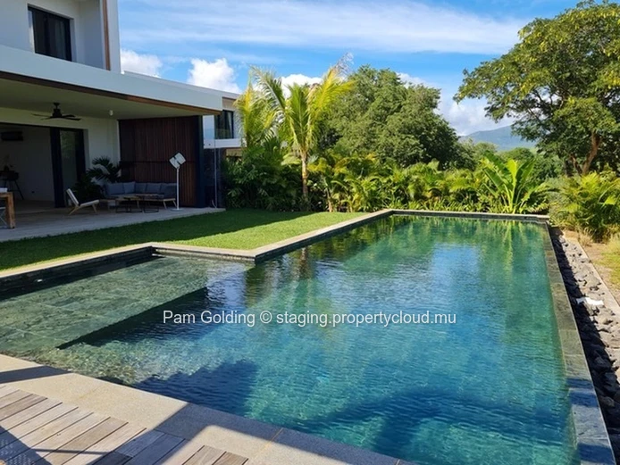 4-Bedroom Villa in Akasha Villas, Cap Tamarin – Private Pool & Coastal Views