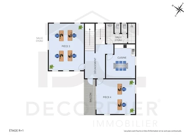 Maison de 4 Chambres