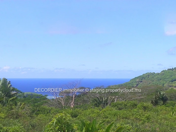 Terrain agricole de 464.62 arpents en vente de Quartier de la savanne à Chamarel