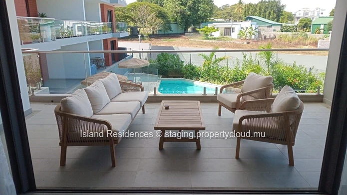 Newly built 3 bedroom apartment in a secure residence with pool and parking