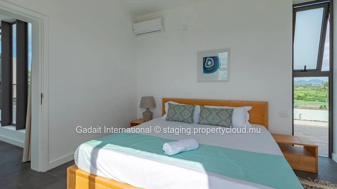 Penthouse in Palmar by the sea with panoramic views, swimming pool and private beach
