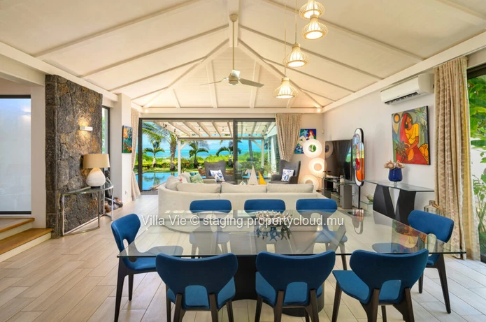 Haute Rive - Magnifique villa de 4 chambres avec vue mer