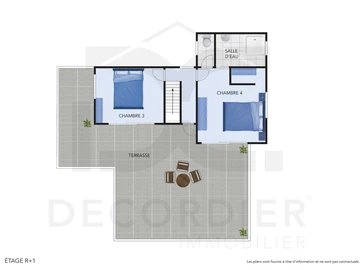 Maison de 4 Chambres