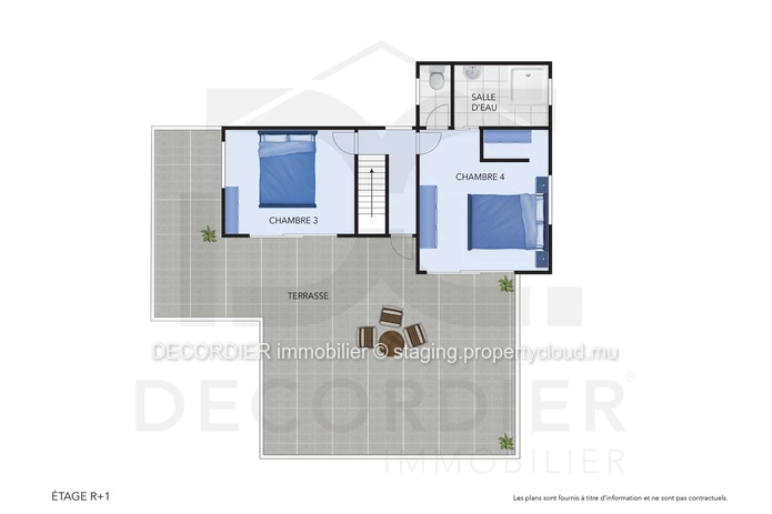Belle maison meublée à Pereybere