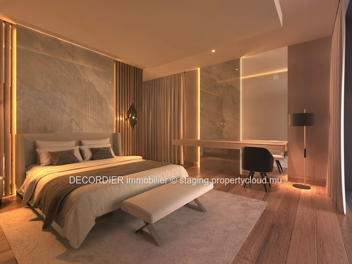 Luxury and elegant villa with breathtaking views of the Coin de Mire