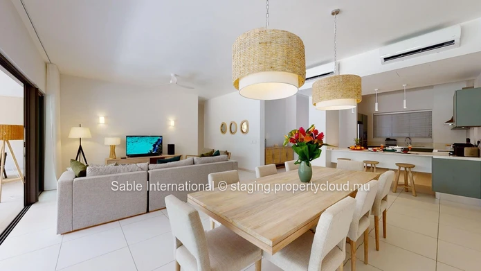 Appartement R+2 à vendre à Péreybère, 143m², 3 chambres, piscine commune, parking sécurisé, proche des commodités. Pr...