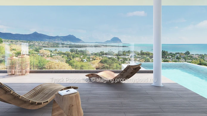Villa de Luxe 5 Chambres avec Vue Panoramique sur la Mer à Rivière Noire – RES