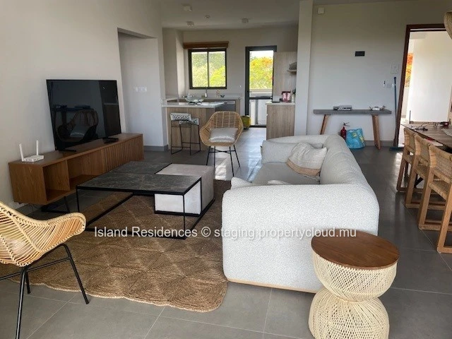 3 bedroom apartment on the second floor (escalator) in a new upscale secure residence with swimming pool and parking
