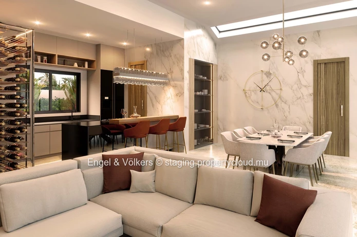 A Private Lagoon Residence Defined by Water, Space and Calm