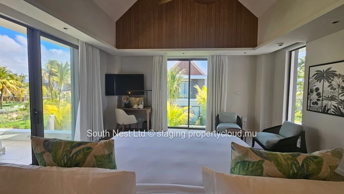 One&Only luxury villa with a private pool, seafront access