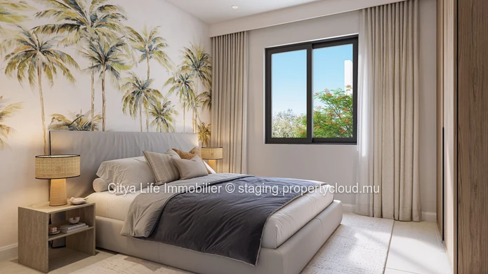 Appartement 143 m² avec piscine de sable à vendre à Grand Baie