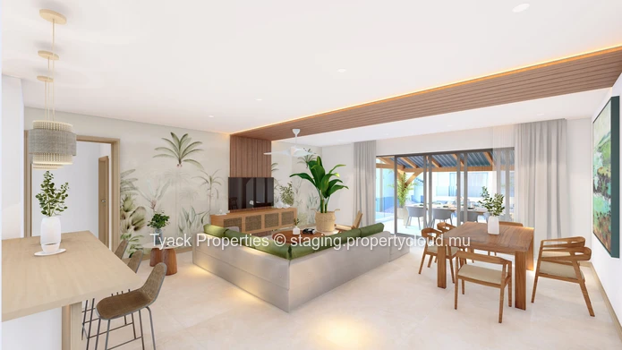 Luxury 3-Bedroom Penthouse for Sale in Pereybere with Private Pool