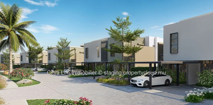 Duplex 3 chambres avec piscine privée à vendre à Haute Rive