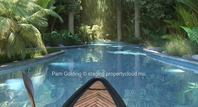 Duplex Luxueux de 3 Chambres avec Piscine Privée & Jardin à Grand Baie - Maison de Ville Moderne Près de la Plage
