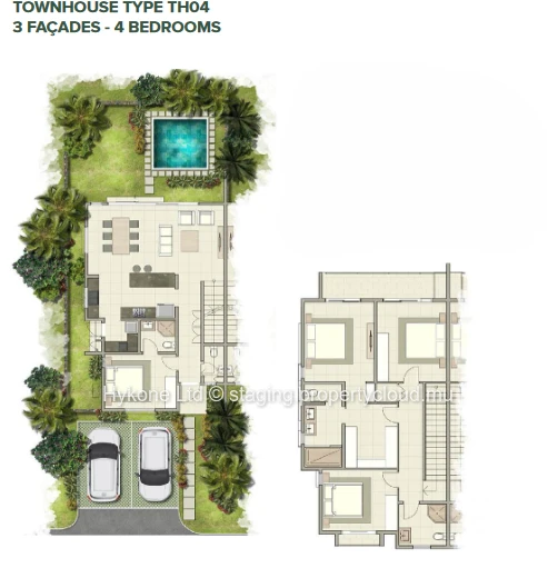 Duplex (Scs) For Sale At The Grove, Bois de Chandelle, Flic en Flac