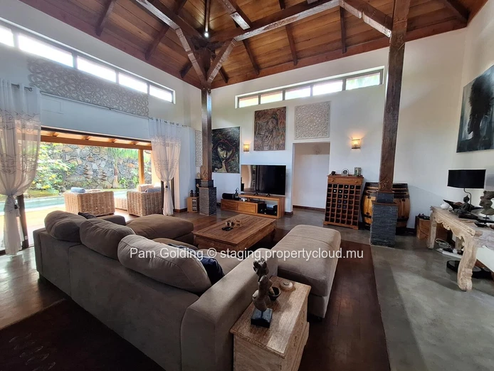 Tranquil 3-Bedroom Villa in Komaneka Estate, Black River, Mauritius