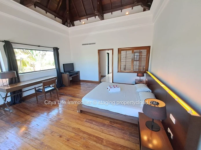 Luxurious IRS Villa in Bel Ombre with Private Pool and Office - 344m² Living Area - Price €