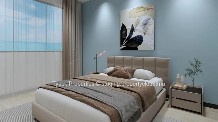 Modern 3-Bedroom Apartments with Rooftop Pool in Pereybere