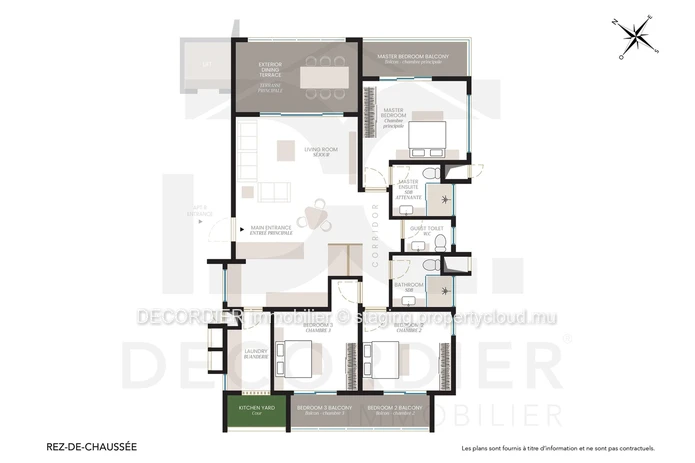 Appartement à vendre - Grand Gaube