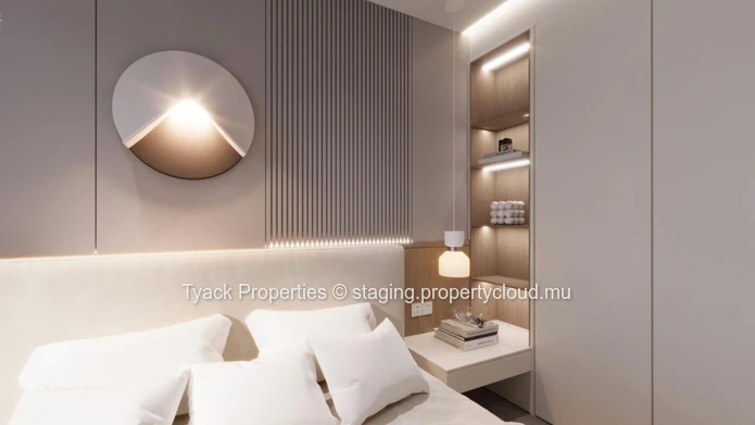 Modern 3-Bedroom Apartments with Rooftop Pool in Pereybere