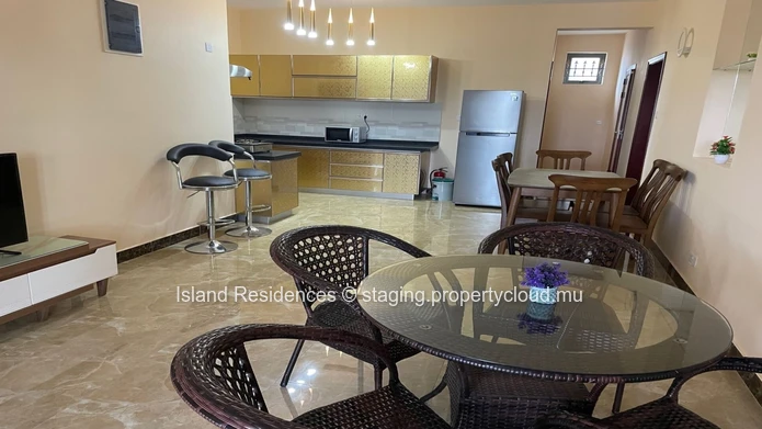 Trou aux Biches - Newly built apartment of 3 bedrooms with common pool and close to the beach and ammenities