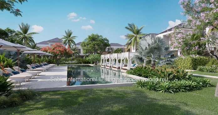 "Stunning Villa PDS with Private Pool in Calodyne, 4 Bedrooms, Fitness Room, Close to Amenities 