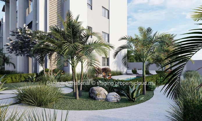 Luxury Penthouse in Petit Raffray, Grand Baie with Communal Pool and Stunning Views!