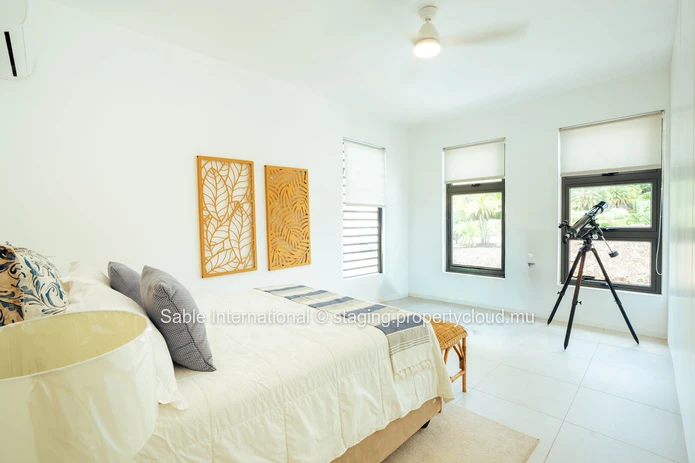 Penthouse à vendre à Tamarin, 160m², 3 chambres, piscine commune, vue mer, meublé