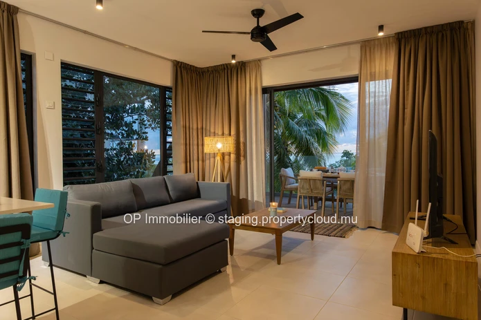 Luxury Beachfront Apartment with Pool in Trou aux Biches