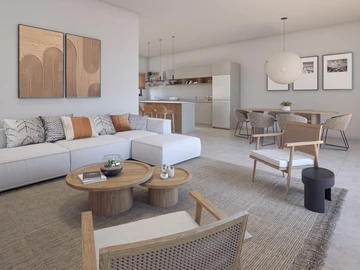 Appartement de 3 Chambres