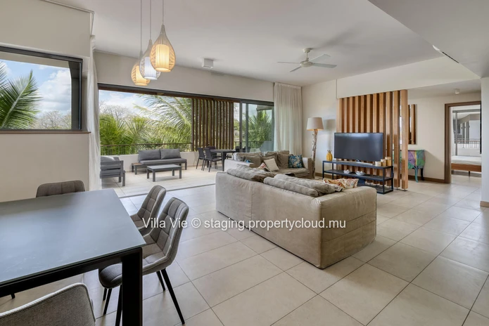 Mont Choisy - Penthouse de 3 chambres avec vue sur golf