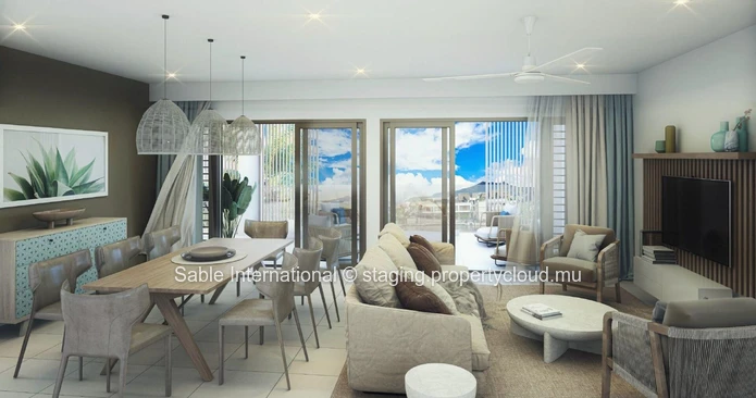 Stylish 2-Bed Apartment in Rivière Noire 