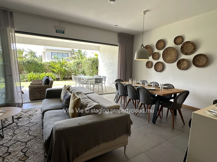 Grand Gaube - Luxueux appartement PDS de 3 chambres avec accès mer