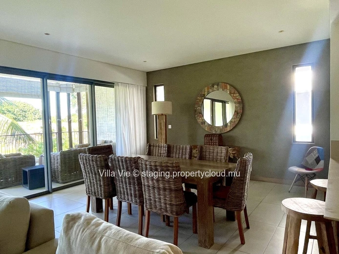 Mont Choisy - Beautiful 2-bedroom en suite apartment in a secure residence, golf view