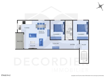 Appartement de 2 Chambres