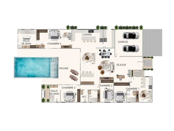4 Bedroom House