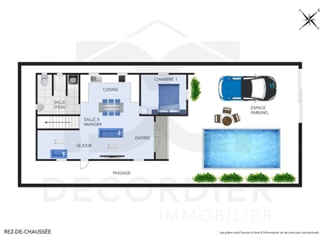 Maison de 3 Chambres