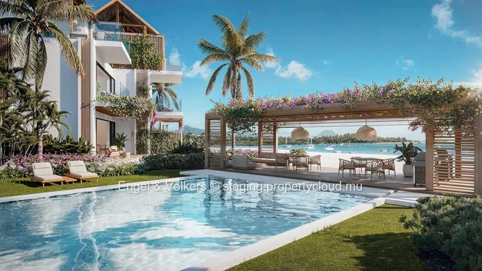 Pieds dans l'eau living - 3 bedroom Seafront Penthouse