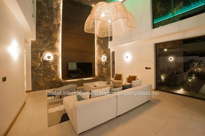 Mauritius Luxury Villa at Anahita – Beachfront Perfection with Golf and Privacy