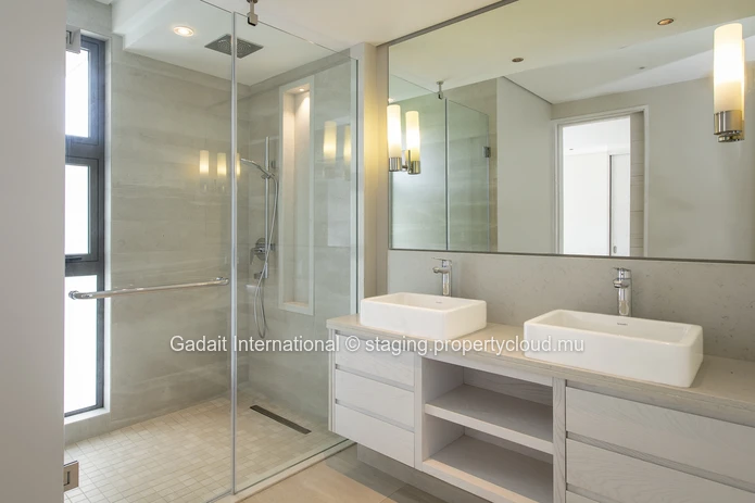 Villa contemporaine haut de gamme à Anahita, golf & spa, piscine privée, jardin tropical