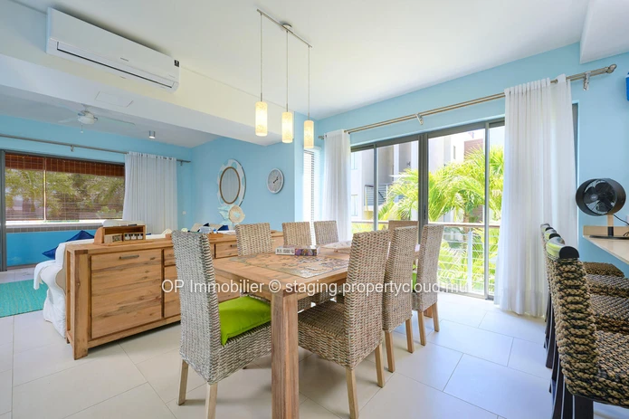 Modern 3-bedroom apartment with private pool in prime Bain Boeuf location near Grand Baie