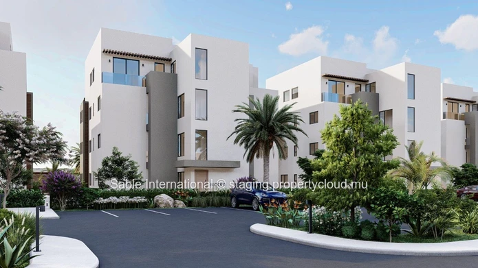 Luxurious Penthouse in Trou aux Biches with Communal Pool & Modern Amenities! 