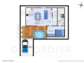 Maison de 3 Chambres