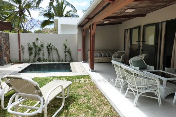 Grand Baie - Villa moderne de 2 chambres avec piscine privée