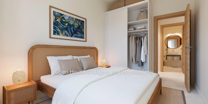 Appartement R+2 à vendre à Grand Baie, surface habitable de 140m², piscine commune, vue mer, proche des commerces. Pr...
