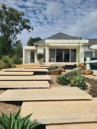 Luxury Villa West Coast - Rs 80M - Infinity Pool on Deck - 3+ Bedrooms - Reception Terrace - Secure Gated Community
