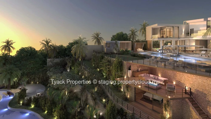 Exceptional 5-Bedroom Villa in Cap Malheureux – Private Cinema, Terraces & Lush Setting